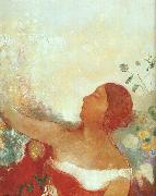 Odilon Redon The Predestined Child Spain oil painting artist